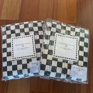 Mackenzie Childs curtains panel set of two new